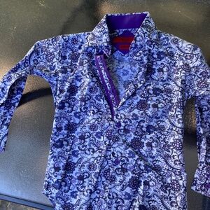 Purple Paisley Shirt